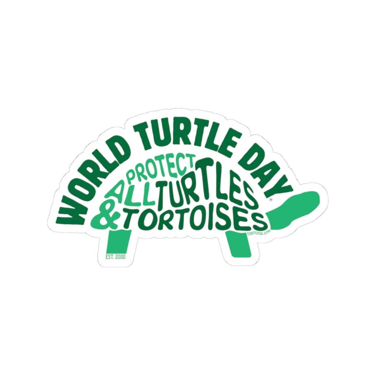 Protect All Turtles and Tortoises Sticker - Image 19