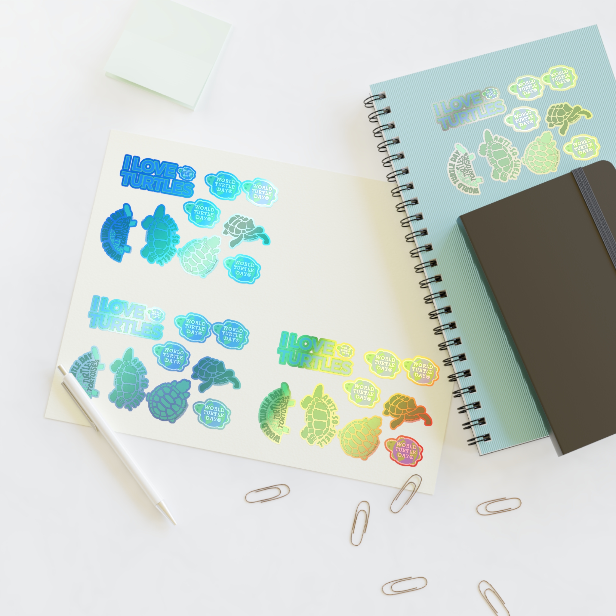 I Love Turtles Sticker Sheet - Image 7