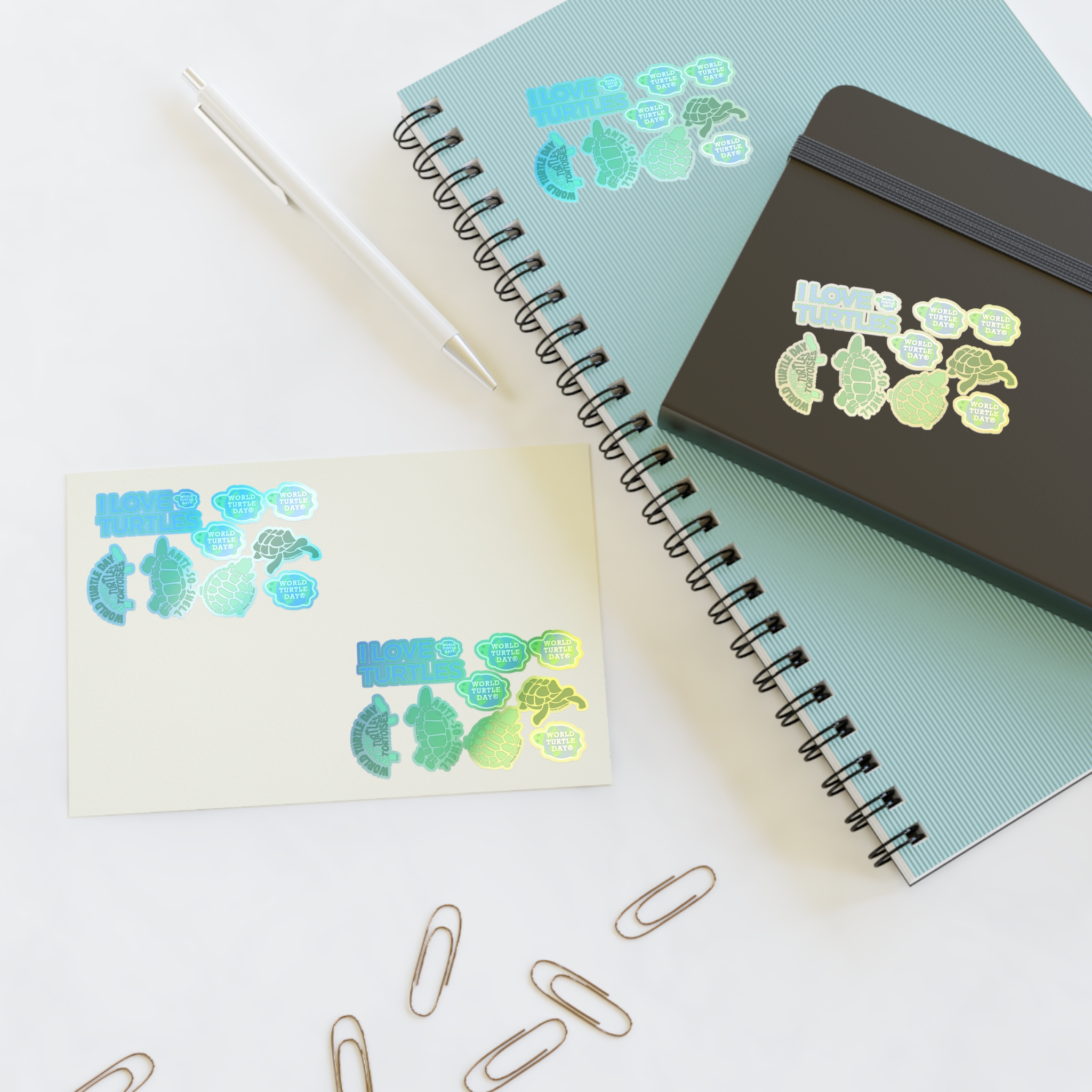 I Love Turtles Sticker Sheet - Image 4