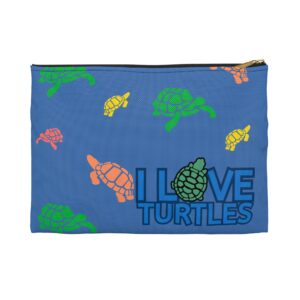 I Love Turtles Pencil Case & Pouch