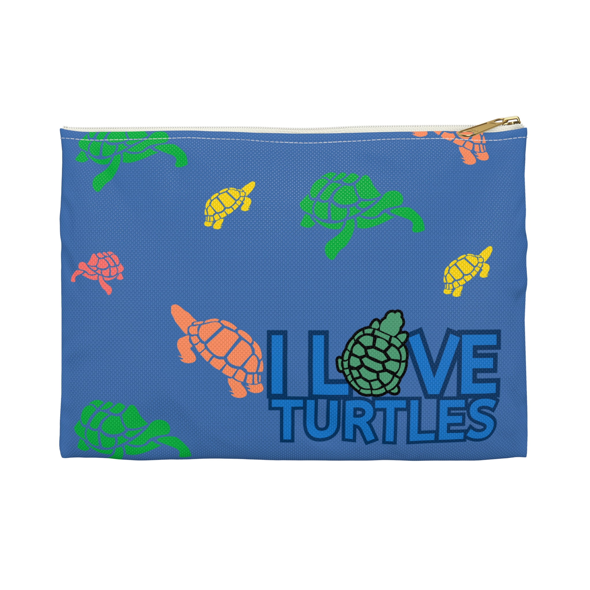 I Love Turtles Pencil Case & Pouch - Image 5