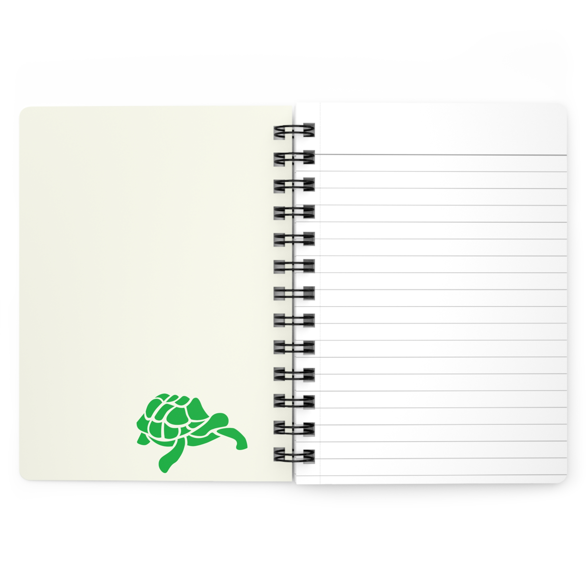 I Love Turtles Spiral Notebook - Blue - Image 3
